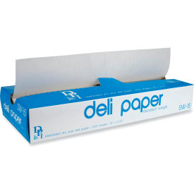 United Stationers Supply SW15 Durable Packaging Interfolded Deli Sheets, 15"L x 10-3/4"W, Silver, Pack of 6000 image.