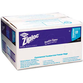SC Johnson 682254 ZIPLOC® 2 Gallon Commercial Resealable Freezer Bag 100 Pack image.