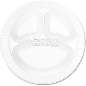 Dart 10CPWCR, 3-Comp Foam Plate, 10-1/4