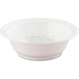 Dart DCC12BWWF, Plastic Bowls, 12 oz, White, 1000/Carton