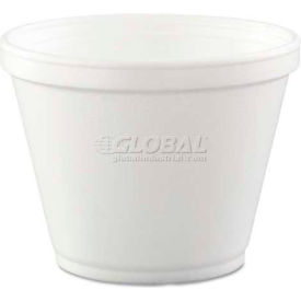Dart DCC 12SJ20 Dart® DCC12SJ20, Food Container, 12 oz., Foam, White, 500/Carton image.