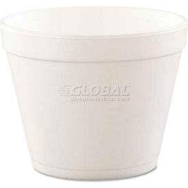 Dart DCC 24MJ48 Dart® DCC24MJ48, Food Container, 24 oz., Foam, White, 500/Carton image.