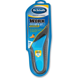 United Stationers Supply DSC59062 Dr.Scholls® Comfort and Energy Gel Insoles, Men Sizes 8 - 14, 1 Pair image.