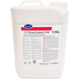 Diversey™ Divercontact P16 Direct Food Contact Antimicrobial Solution 2.5 Gal Bottle