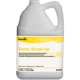 United Stationers Supply 904495 Diversey™ Suma Break-Up Heavy-Duty Foaming Grease-Release Cleaner, Gallon Bottle, 4/Case image.