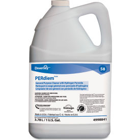 United Stationers Supply DVO4998841 Diversey™ Concentrated General Purpose Cleaner w/Hydrogen Peroxide, Gal Btl 4/Case - DVO4998841 image.