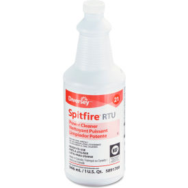 United Stationers Supply 95891789 Diversey™ Spitfire Power Cleaner, Liquid, 32 oz. Spray Bottle, Fresh Pine Scent, 12/Case image.