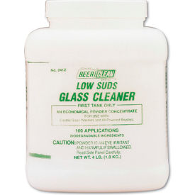 United Stationers Supply DVO90241 Diversey Concentrated Beer Clean Glass Cleaner Powder, 4 lb. Bucket, 2 Buckets - 990241 image.