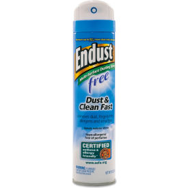 United Stationers Supply CB507501 Diversey™ Endust Free Hypo-Allergenic Dusting and Cleaning Spray, 10 oz. Aerosol, 6/CS image.