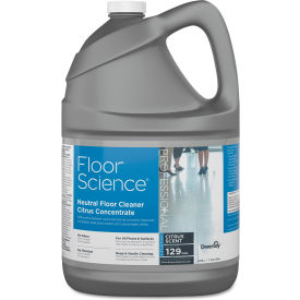 Diversey CBD540441 Diversey Floor Science Floor Cleaner, Gallon Bottle, 4 Bottles - 540441 image.