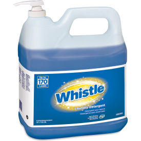 United Stationers Supply CBD95769100 Whistle HE Laundry Detergent, Floral, 2 Gallon Bottle, 2 Bottles/Case image.
