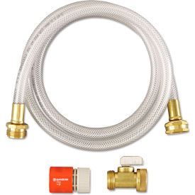 Diversey™ RTD® Water Hook-Up Kit 3/8"" Dia. x 5L Hose White/Gold