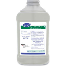 Diversey™ Alpha-HP® Multi-Surface Disinfectant Cleaner Citrus Scent 2.5 L J-Fill 2/Case
