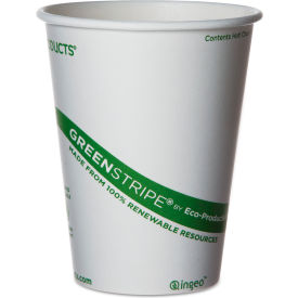 GreenStripe® Renewable & Compostable Hot Drink Cups, 12 oz, Pack of 1000 view 2