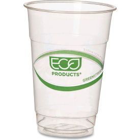 GreenStripe PLA Cold Cups, 10 oz. Capacity, Clear, 1000/Carton view 2