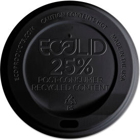 United Stationers Supply EP-HL16-BR Eco Products® EcoLid Recycled Hot Cup Lid For 10 oz to 20 oz Cups, Pack of 1000 image.