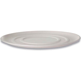 Eco Products EP-SCPTR14 Eco-Products® WorldView Sugarcane Pizza Trays, 14"W x 14"D, White, 50/Carton image.