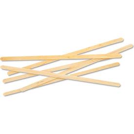 United Stationers Supply NT-ST-C10C Eco Products® Renewable Wooden Stir Sticks, 7"L, Pack of 10000 image.