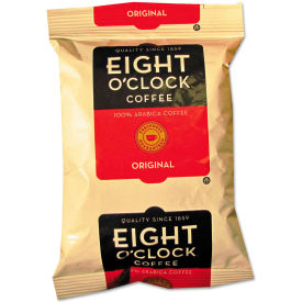 EIGHT OCLOCK COFFEE COMPANY COF320840 Eight OClock Regular Ground Coffee Fraction Packs, Original, 2 oz, 42/Carton image.