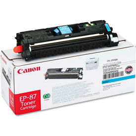 Canon EP87C (EP-87) Toner, 4,000 Page-Yield, Cyan, OEM