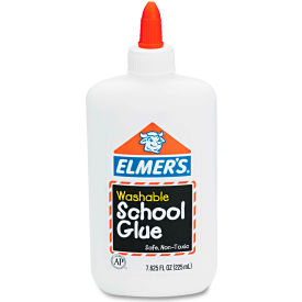 Elmers E308 Elmers® Washable School Glue, 7.62 oz, Liquid image.
