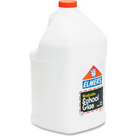 Elmers E340 Elmers® Washable School Glue, 1 gal, Liquid image.