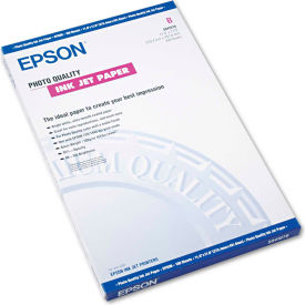 Epson America S041070 Matte Presentation Paper, Bright White, 11" x 17", 100 Sheets/Pack image.