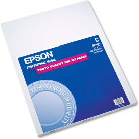 Epson America S041171 Matte Presentation Paper, Bright White, 17" x 22", 100 Sheets/Pack image.