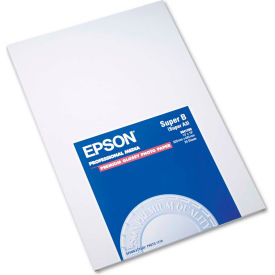 Epson America S041289 High-Gloss Premium Photo Paper, 13" x 19", White, 20 Sheets/Pack image.