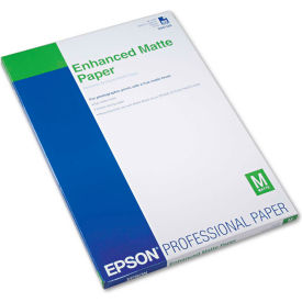 Epson America S041339 Ultra Premium Matte Presentation Paper, White, 13" x 19", 50 Sheets/Pack image.