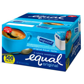 United Stationers Supply 20015448 Equal® Zero Calorie Sweetener, 0.035 oz., Pack of 500 image.