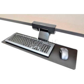 Ergotron 97-582-009 Ergotron® 97-582-009 Neo-Flex Underdesk Keyboard Arm, 15-3/8" Track Length, Black image.