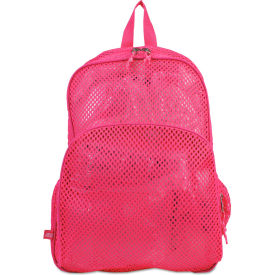 Eastsport 113960BJENR Eastsport® Mesh Backpack, 12 x 5 x 18, Pink image.