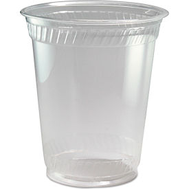 Kal-Clear Cold Drink Cups, Squat, 12-14 oz. Cap, Clear, 50/Sleeve, 20 Sleeves/Carton view 2