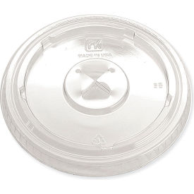 Greenware Cold Drink Lids with X-Slot, Fits 12 - 20 oz. Cups, Clear, 1000/Carton view 2