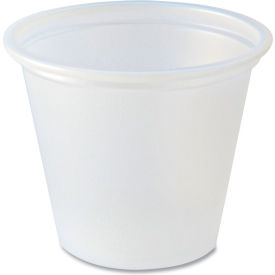 Portion Cups, 1 oz. Capacity, Translucent, Pack of 2500 view 2