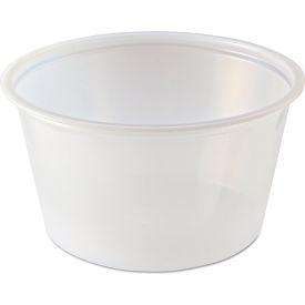 United Stationers Supply 9500517 Fabri-Kal® Portion Cups, 4 oz, Clear, Pack of 2500 image.