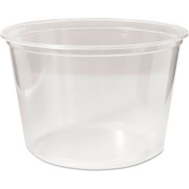 United Stationers Supply 9505102 Fabri-Kal® Microwavable Deli Container, 4-5/8" Dia. x 3"H, Pack of 500 image.