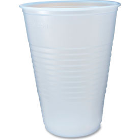 RK Ribbed Cold Drink Cups, 14 oz. Capacity, Clear, 50/Sleeve, 20 Sleeves/Carton view 2