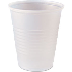 United Stationers Supply 9508020 Fabri-Kal®RK Ribbed Cold Drink Cups, 5 oz, Clear, Pack of 2500 image.