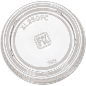 United Stationers Supply 9505083 Fabri-Kal® Portion Cup Lids, 1.5 oz to 2.5 oz Cups, Clear, Pack of 2500 image.