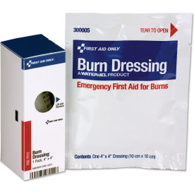 First Aid Only&#153; SmartCompliance Refill Burn Dressing For Unitized & First Aid Stations 4"" x 4""