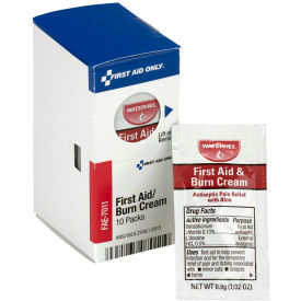 Acme United Corp. FAE-7011 First Aid Only FAE-7011 Burn Cream, 10 Packets/Box image.