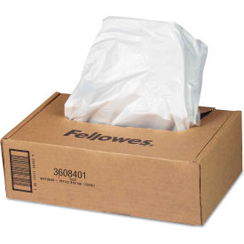 Fellowes Manufacturing 3608401 Fellowes® AutoMax Waste Bags, 16 gal-20 gal, 50/Bx image.