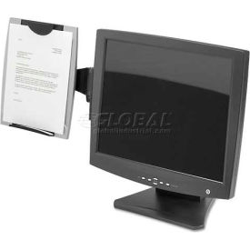 Fellowes Manufacturing 8033301 Fellowes® FEL8033301 Office Suites Monitor Mount Copyholder,Plastic,Holds 150 Sheets image.