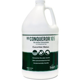 United Stationers Supply 1-BWB-CM-F Fresh Products Bio Conqueror 105 Enzymatic Odor Counteractant Concentrate, Gallon Bottle, 4/Case image.