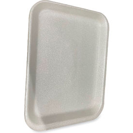 Meat Tray, 9-1/2"W x 7-1/4"D x 1/2"H, White, Pack of 500 view 2