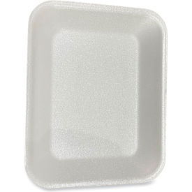 Meat Tray, 10-13/16"W x 8-13/16"D x 1-1/2"H, White, Pack of 200 view 2