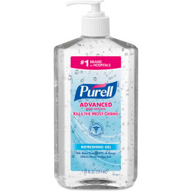 Purell Advanced Pump Bottle Instant Hand Sanitizer, 20 oz. - 3023-12