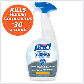 United Stationers Supply GOJ334206 PURELL® Professional Surface Disinfectant, Fresh Citrus, 32 oz Spray Bottle, 6/Carton image.